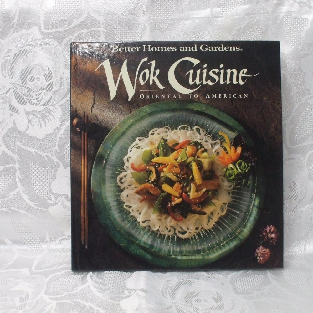 Hardcover Better Homes and Gardens Wok Cuisine Coo